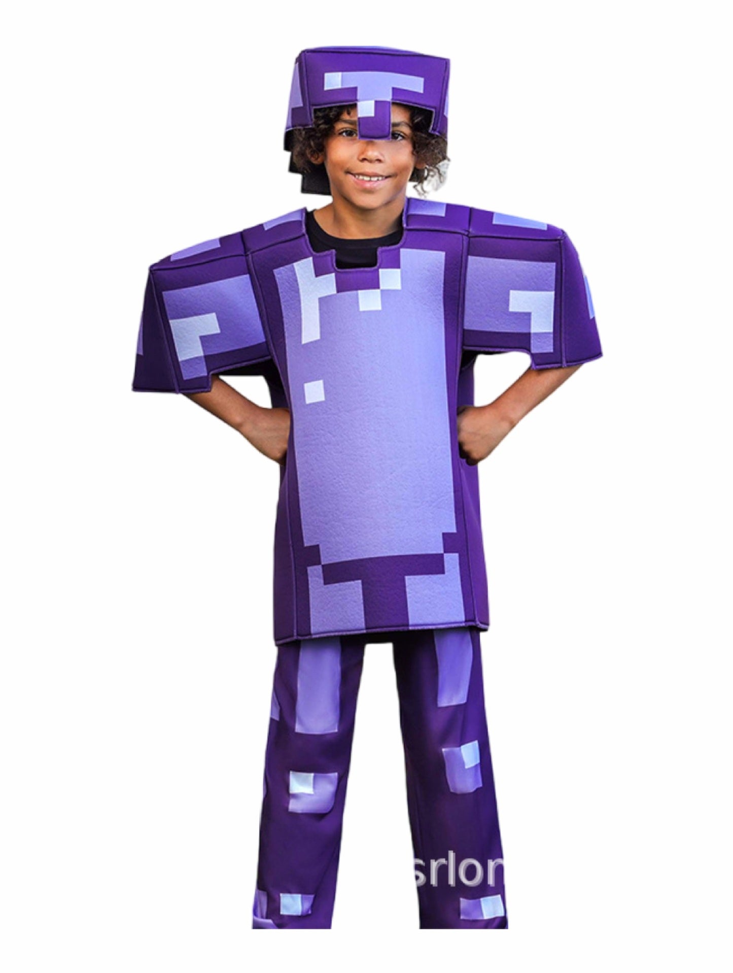 Minecraft Creeper Costume - Kids Halloween Outfit Ages 3-8