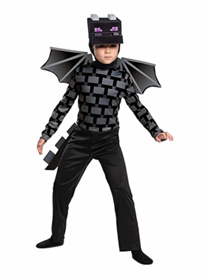 Minecraft Creeper Costume - Kids Halloween Outfit Ages 3-8
