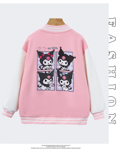 Kids Cute Jacket - Cartoon Character Baseball Bomber for Kids