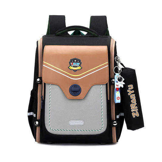 Kids School Backpack with Reflective Safety Strips Waterproof & Breathable