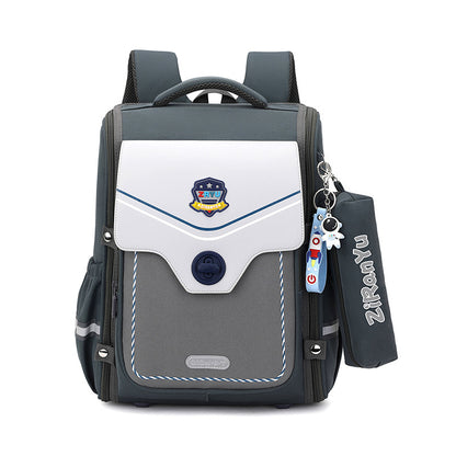 Kids School Backpack with Reflective Safety Strips Waterproof & Breathable