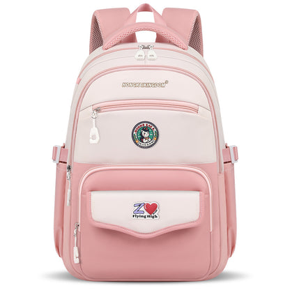 Premium Student School Backpack - Waterproof Lightweight Book Bag 17.7"×7.1"×12.2"