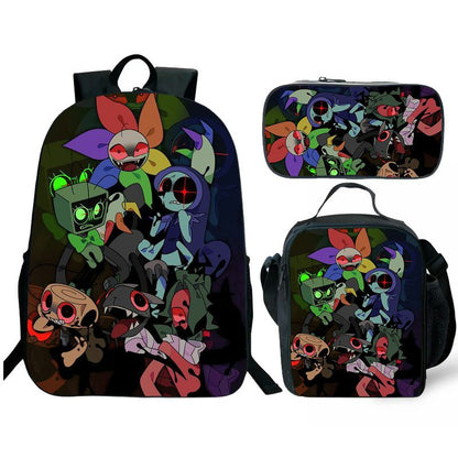 Dandy's World Backpack for Girls & Boys for Kindergarten & Elementary School, Adjustable Straps & Padded Back, Lightweight Travel Bag for Kids