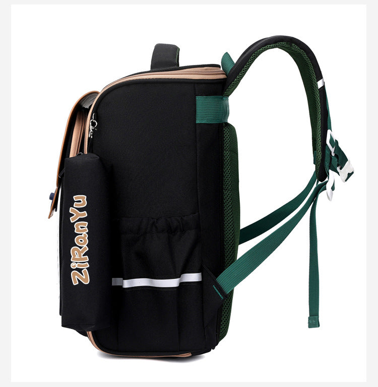 Kids School Backpack with Reflective Safety Strips Waterproof & Breathable